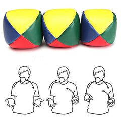 1Pcs 5cm Juggling Balls Toy Classic Bean Bag Juggle Circus Beginner Balls Kids Outdoor Sports Ball Toy Children Interactive Toy