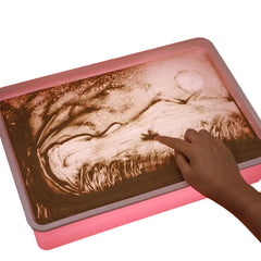 Sand Art Kits For Kids Sand Art Table Light Board For Kids Sand Art Tabletop Lightbox Kinetic Art For Girls And Boys As Birthday
