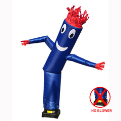 Wind Dancer Tube Man Cartoon Inflatable Dancer Air Puppet Out Door  Dancer Sky Dancing Man For Advertising Without Fan Blower