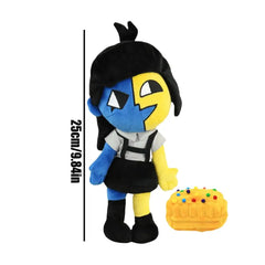 ENA Dream BBQ Talking game Plush Doll Toy Cartoon Cute Soft ENA peripheral Plush Doll Toy For Kid Game Gift Bedroom Decoration