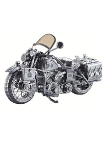 motorcycle 3D Metal Puzzle DIY Model Building Kit Adult Toys Birthday Gift