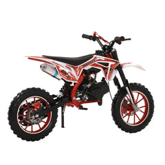 49cc 2-Stroke Kids Pocket Motorcycle Children Mini Off Road Mini Dirt Bike Kids Pocket Motorbike With Front Rear Disc Brakes