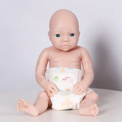 COSDOLL Baby Doll 18 inch 2.55kg Soft Silicone Reborn Dolls Kids Toy Unfinished Newborn Girl Birthday Gifts DIY Children Toys