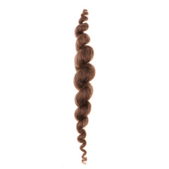 8 Stripes Reborn Doll Supplies Premium Curly Dark Brown Mohair Look Real Baby Hair,Handmade Reborn Doll DIY Accessories