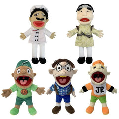 Game Jeffy Hand Puppet Doll Toy Talk Show Roleplay Movable Mouth Props Chef Prince Dad Mom Penelope Cody Junior Joseph