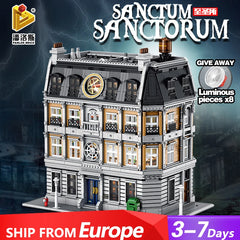 Movie Sanctum Sanctorum House Buildings Sets,City Street View MOC 613001 Model Modular Buildings Blocks Kids Gift Set 6040+PCS