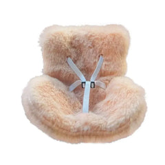 New 15-17cm doll Seat Labubu Doll Safety Seat Cute Doll Air Outlet Aromatherapy decoration high-grade Car Interior Decoration