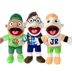 Boy Jeffy Cody Junior Joseph Hand Puppet Parent-child Game Doll Stuffed Toy Finger Muppet Plushie Toy Birthday Gifts For Kids