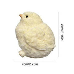 1PC Chicken Squeeze Toy Mini Slow Rebound Relief Squeeze Toy Sticky TPR Squishy Mini Chick Stress Relief Squishy New Fidget Toy