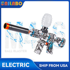 M416 Electric Blaster Gun Toys, Rechargeable Automatic Outdoor Toys for Team Family Activities, Perfect Gift(Bullets Excluded)