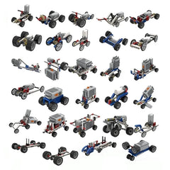 9686 Technical Parts Multi Technology Programming Educational MOC Building Blocks Power Function Set Learn Building Blocks