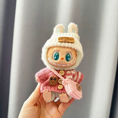 Mini Plush Doll'S Clothes Outfit Accessories For Korea Kpop Exo Labubu I II Idol Dolls Sitting Party Clothing Gift