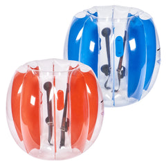 VEVOR 2-Pack 2/3FT Inflatable Bumper Balls Body Sumo Zorb Balls for Kids & Teens Durable PVC Human Hamster Bubble Balls